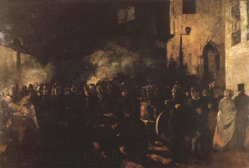 Gustave Courbet Start Spain oil painting art